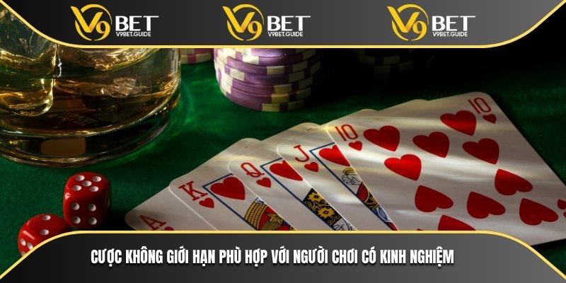 Tìm Hiểu Các Hình Thức Cược Tiền Trong Poker Phổ Biến Nhất 6 Cược không giới hạn phù hợp với người chơi có kinh nghiệm