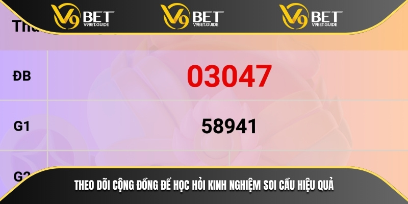 Xổ Số Miền Bắc – Cơ Hội Trúng Thưởng Hấp Dẫn Cho Người Chơi 7 Theo dõi cộng đồng để học hỏi kinh nghiệm soi cầu hiệu quả